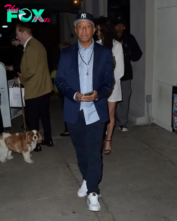 Russell Simmons walking