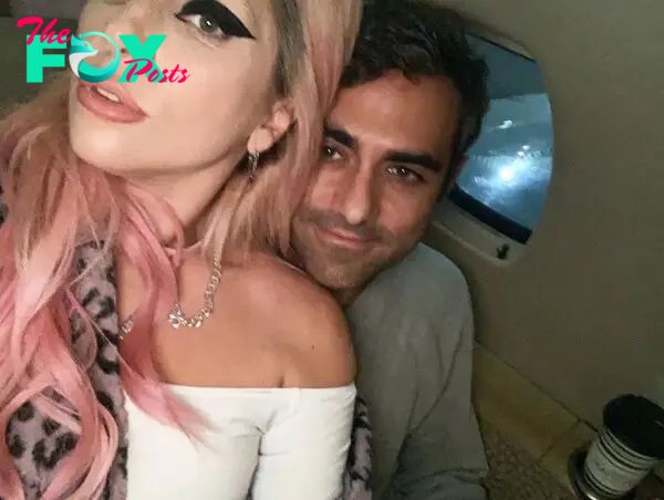 Lady Gaga selfie with Michael Polansky