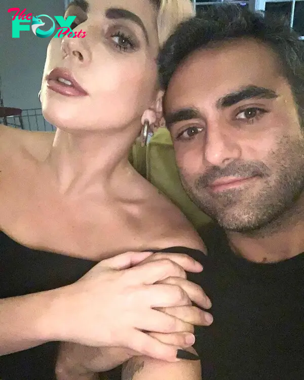 Lady Gaga selfie with Michael Polansky.