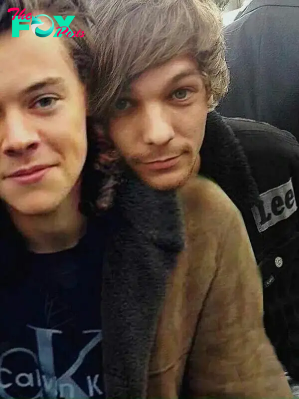 Louis Tomlinson and Harry Styles