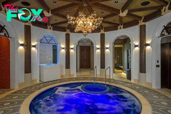 The spa in the Villa La Datcha in Cabo San Lucas. 