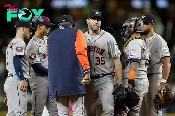 Justin Verlander is on the disabled list due to shoulder discomfort from throwing.