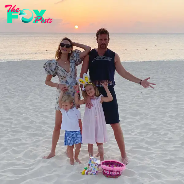 Elizabeth Chambers, Armie Hammer and their kids