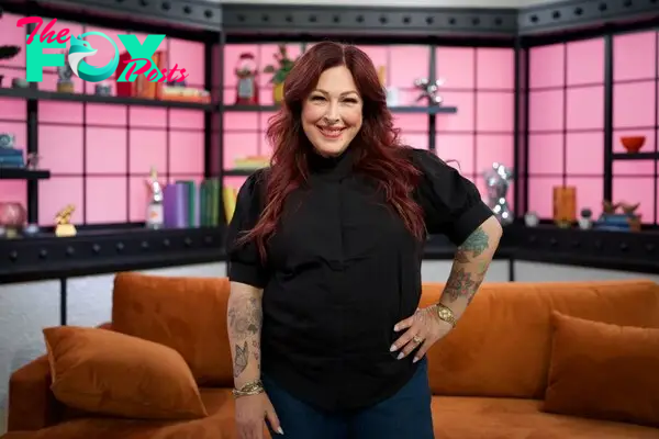 Carnie Wilson poses in the Page Six studio on April 9, 2024..
