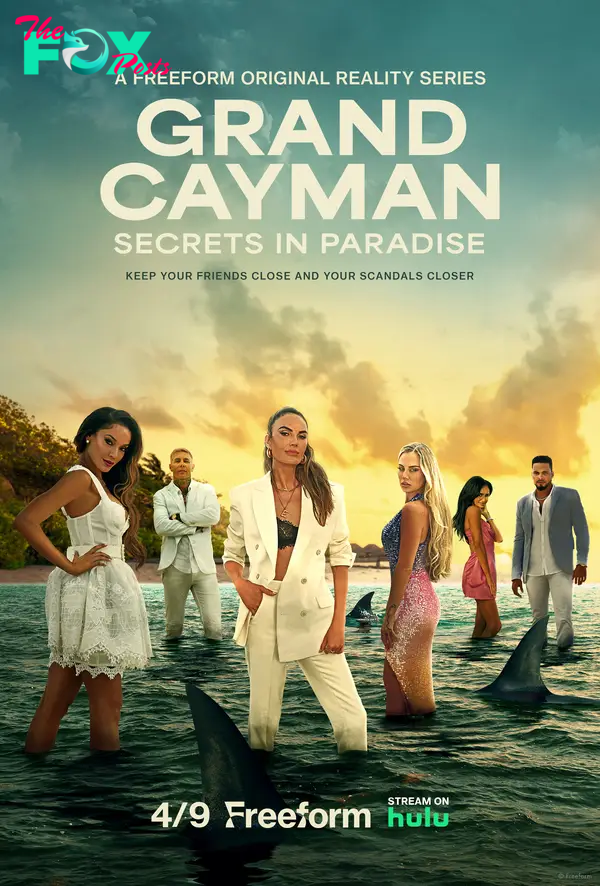 The poster for "Grand Cayman: Secrets in Paradise"