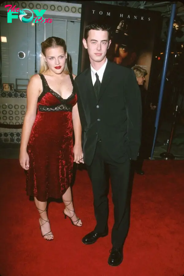 Busy Philipps and Colin Hanks at movie premiere 1999