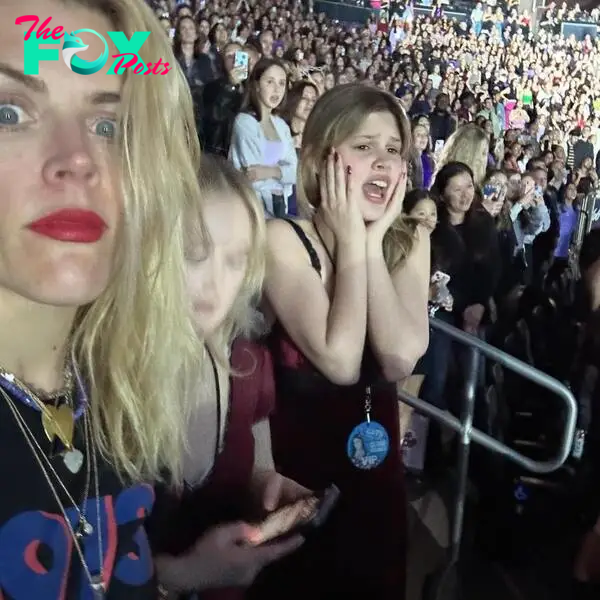 Busy Philipps selfie with daughters at Olivia Rodrigo show on April 6