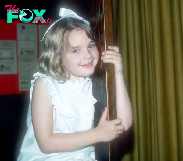 Drew Barrymore as a child