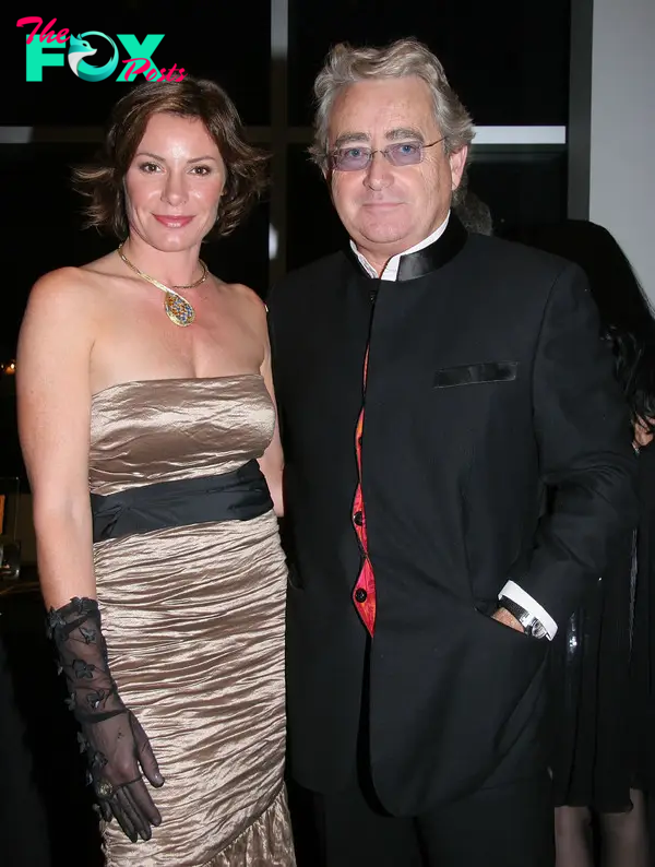 Luann de Lesseps and  Count Alexandre de Lesseps in 2007