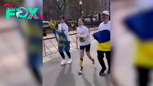 Yana Stepanenko lost both her legs in a Russian missile strike in Ukraine. On Saturday, she completed the Boston 5k on prosthetic legs for a charitable cause.
