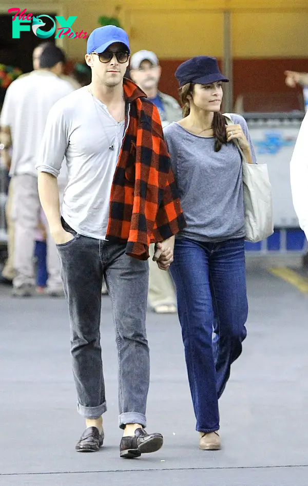Eva Mendes and Ryan Gosling