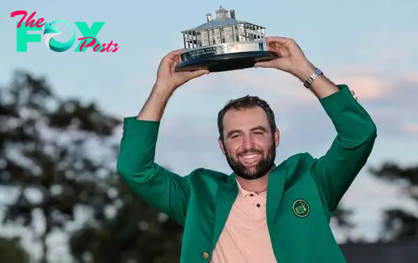Scheffler claimed the second green jacket of his career on Sunday, finishing four shots ahead of Ludvig Aberg at the August National Golf Club.