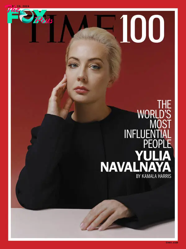 TIME 100 Yulia Navalnaya Cover