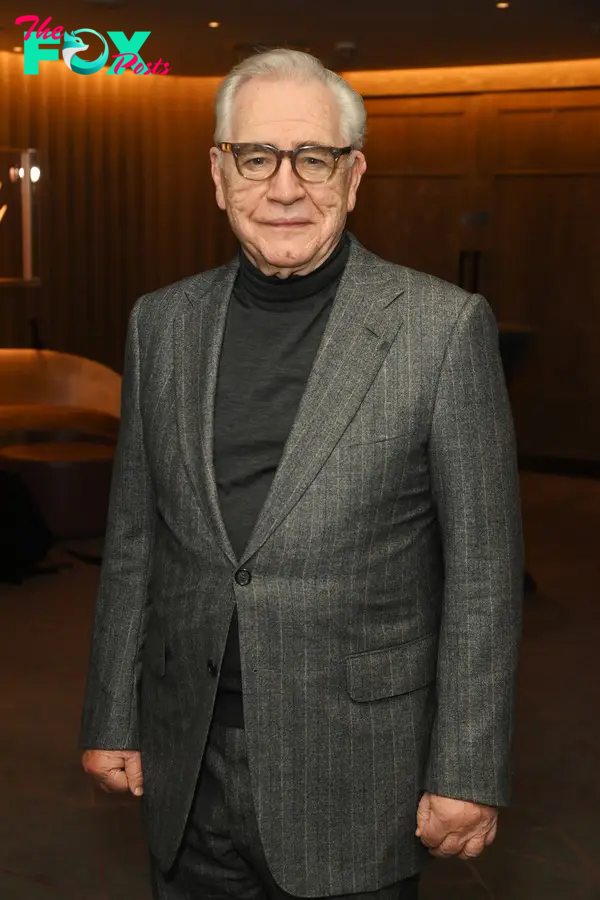 Brian Cox at the press night after party for "Long Day's Journey Into Night" in 2024.