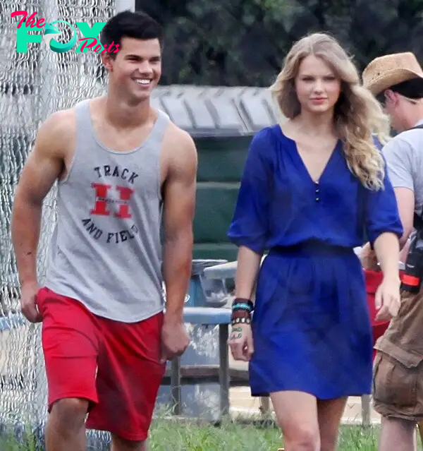Taylor Lautner and Taylor Swift.