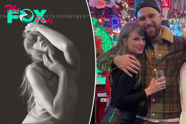 Taylor Swift's "The Tortured Poets Department" album split with her and Travis Kelce.