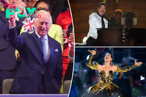 Katy Perry, Lionel Richie and more perform at King Charles’ coronation concert.
