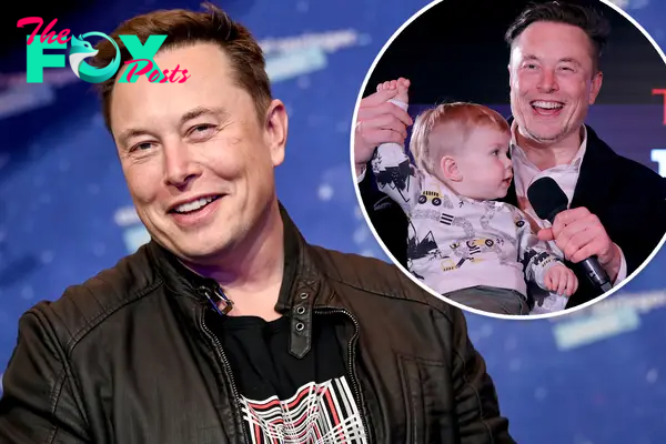 Elon Musk welcomes 10th child.