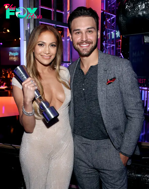 Jennifer Lopez and Ryan Guzman.