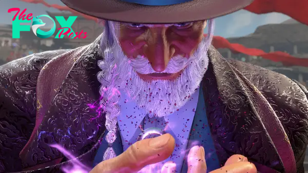 JP in Street Fighter 6, a dapper gent with a white beard.