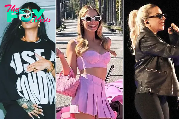 Rihanna, Margot Robbie and Lady Gaga in Gentle Monster sunglasses