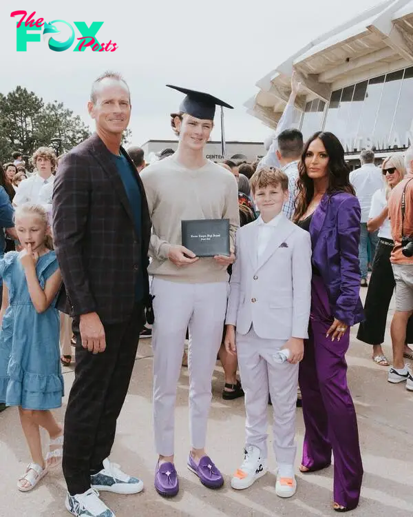 John and Lisa Barlow with sons Jack and Henry