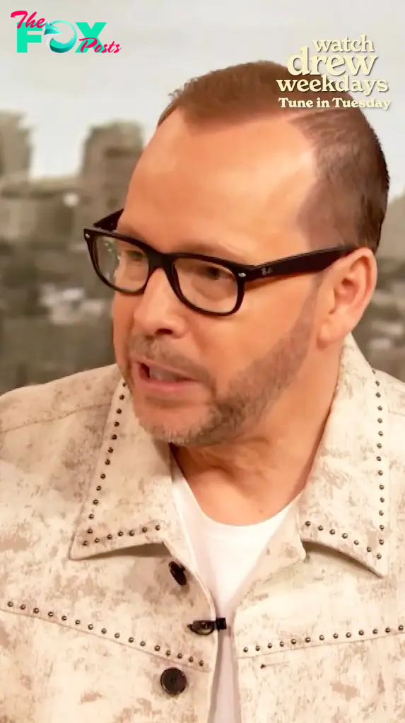 Donnie Wahlberg on "The Drew Barrymore Show"