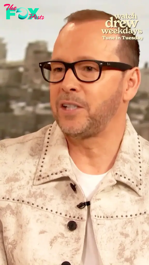 Donnie Wahlberg on "The Drew Barrymore Show"