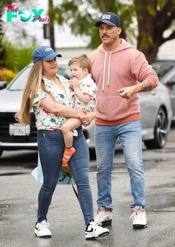 Brittany Cartwright and Jax Taylor with their son