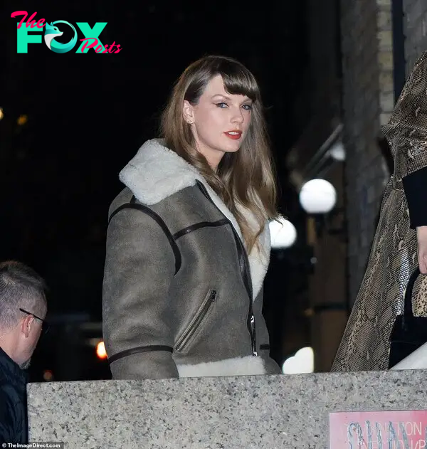 Fun: Taylor Swift appeared to be having the time of her life as she enjoyed a girl's night out with her longtime best friend Selena Gomez, Zoe Kravitz and Cara Delevingne