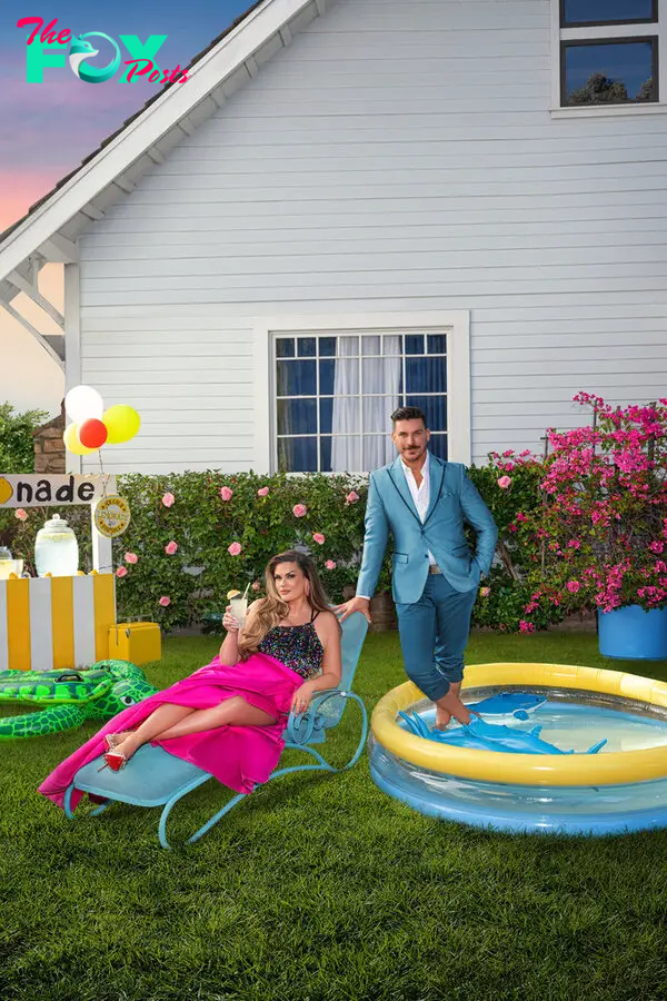 Brittany Cartwright and Jax Taylor posing together 