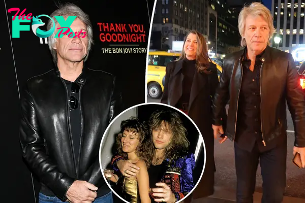 Jon Bon Jovi and wife Dorothea Hurley