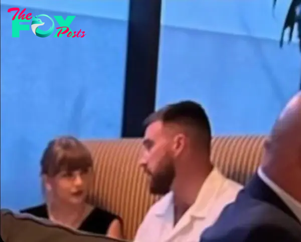 Taylor Swift and Travis Kelce on a date.