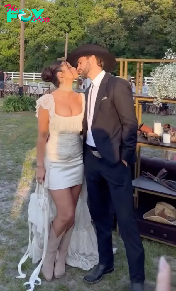 Nick Viall and Natalie Joy at their wedding welcome party