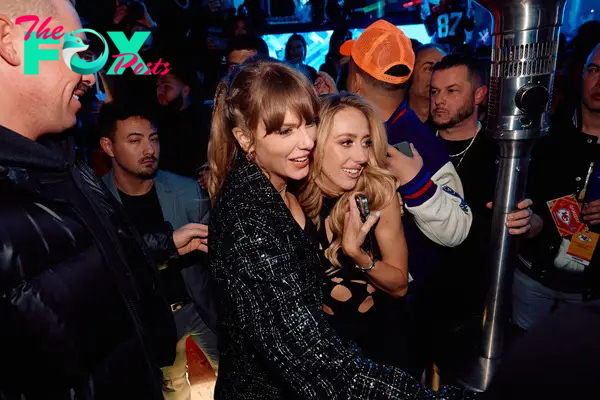 Taylor swift and Brittany Mahomes