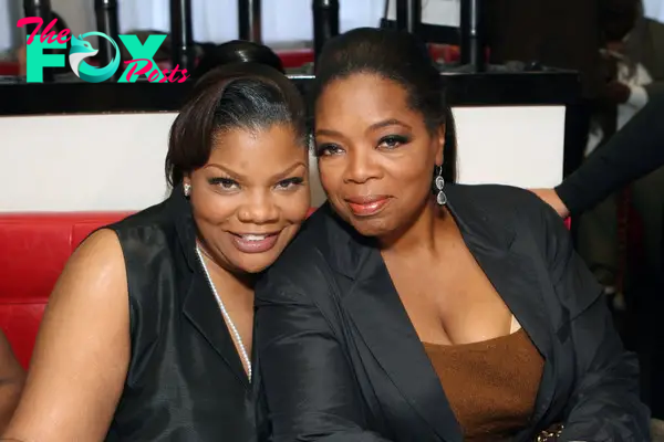 Mo'Nique and Oprah Winfrey in 2010.