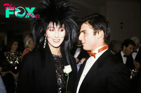 Cher and Tom Cruise.