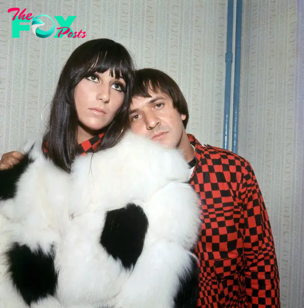 Cher and Sonny Bono.