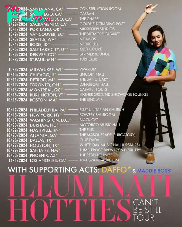 Illuminati Hotties: Can’t Be Still Tour