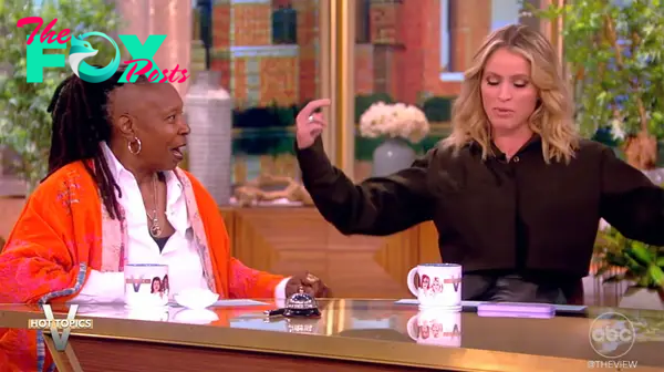 Whoopi Goldberg and Sara Haines on "The View"