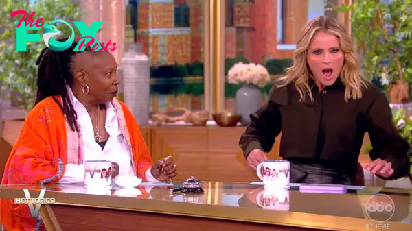 Whoopi Goldberg and Sara Haines on "The View"
