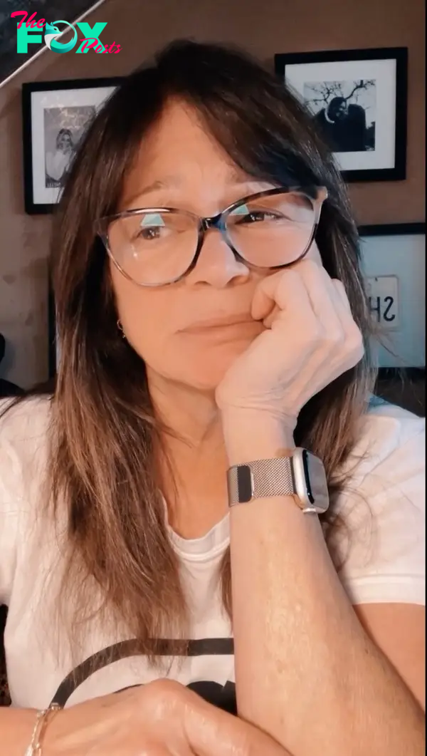 Valerie Bertinelli speaks in an Instagram video.