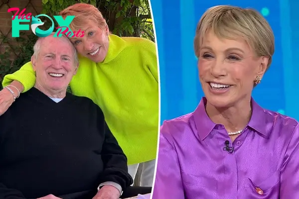 Barbara Corcoran with husband Bill Higgins.