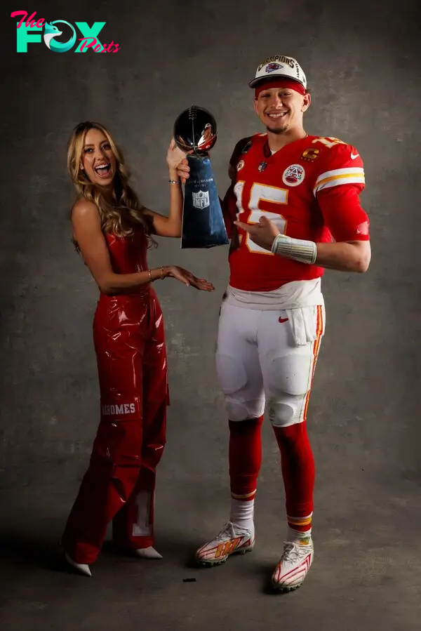 Patrick Mahomes and Brittany Mahomes