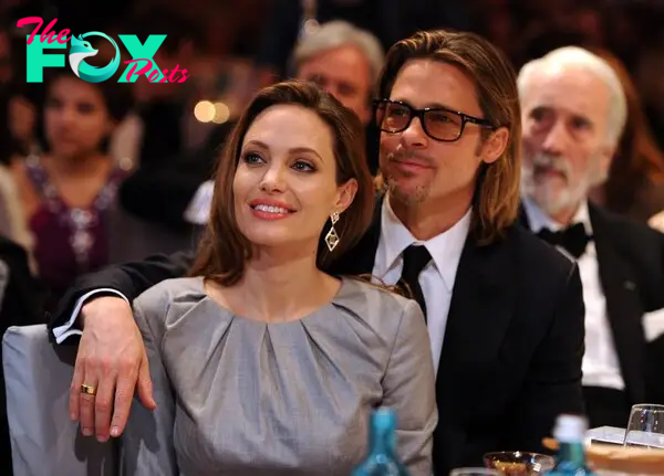 Brad Pitt and Angelina Jolie n 2012. 