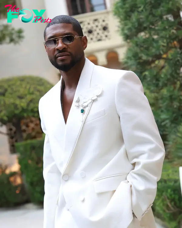Usher at a Tiffany & Co. Celebration in 2024.