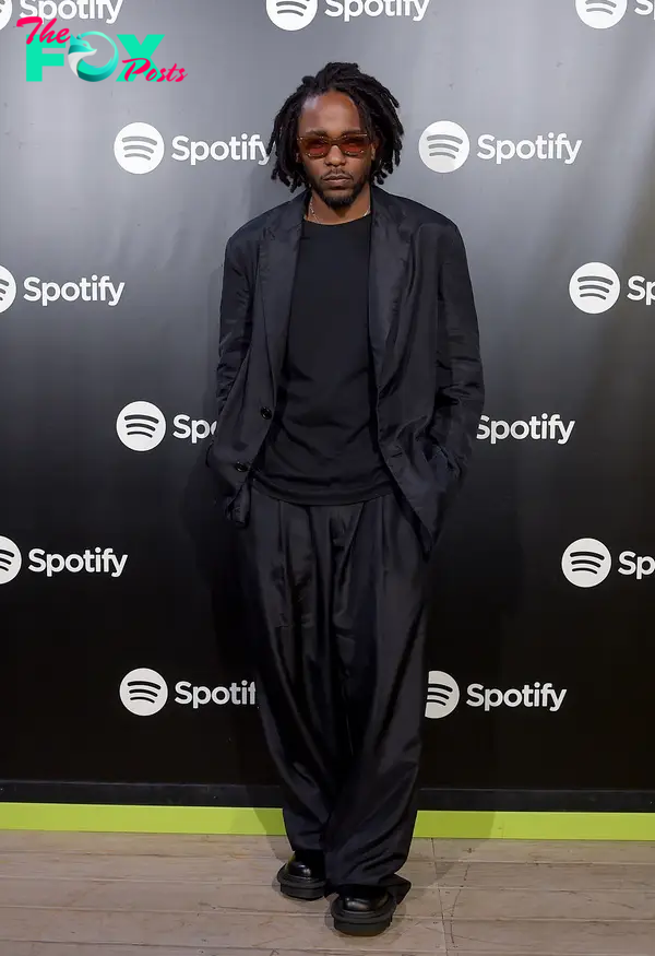 Kendrick Lamar at a Spotify event in 2022.