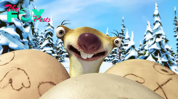 Sid the Sloth in "Ice Age."
