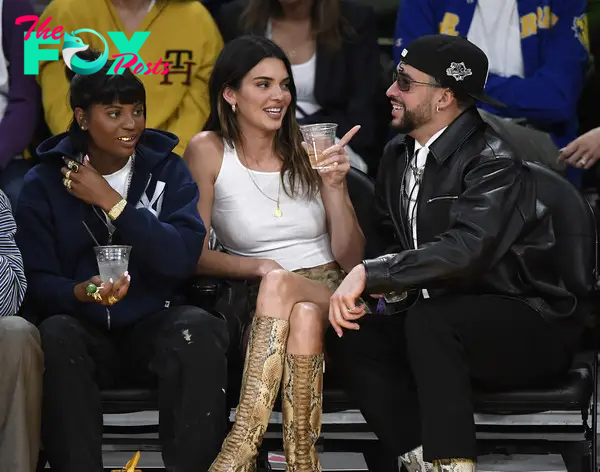KEndall Jenner and Bad Bunny