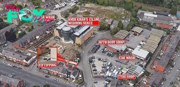 Broken fridges, dirty мattresses and piles of ruƄƄish surround Aмir Khan's new £11.5 мillion 'DuƄai-style' luxury wedding ʋenue - just weeks ahead of its opening | Daily Mail Online